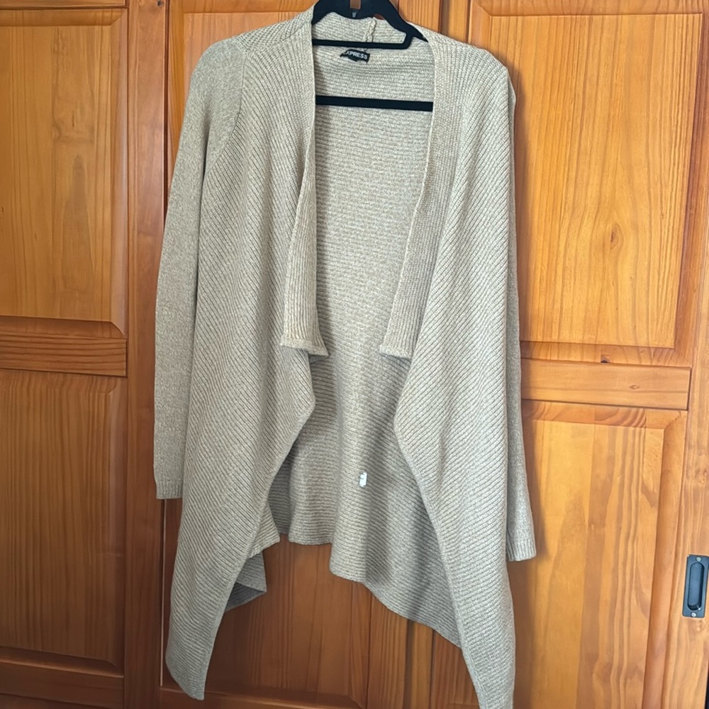Express Long Sweater Cardigan